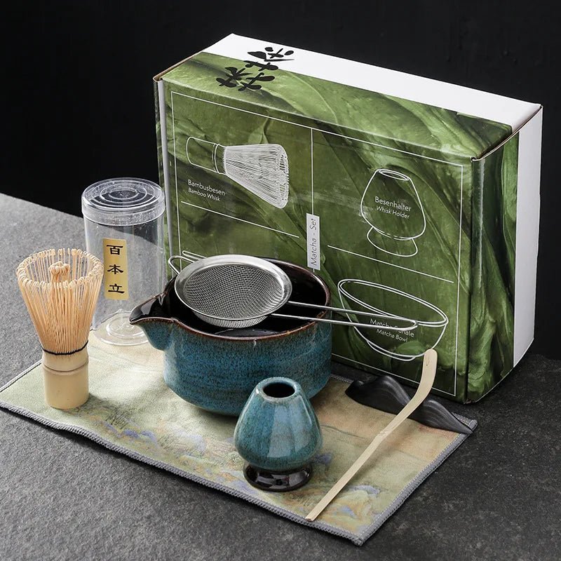 ZenMatcha – 7-Piece Japanese Matcha Tea Set for Authentic Preparation