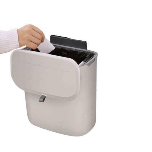 Compacta™ – Space-Saving Kitchen Waste Bin with Odor-Control Lid