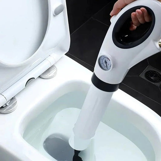 High Pressure Toilet Plunger & Drain Unblocker