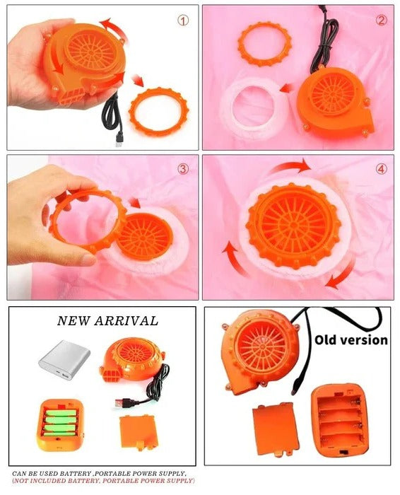 RexRampage™ Inflatable T-Rex Costume (Built-In Blower Fan)