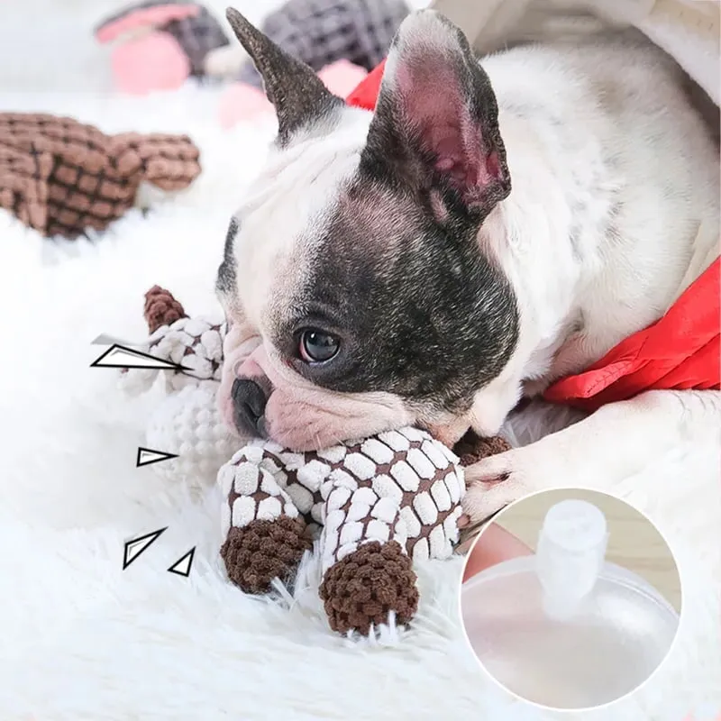 TitanPlush™ Durable Plush Toy for Aggressive Chewers