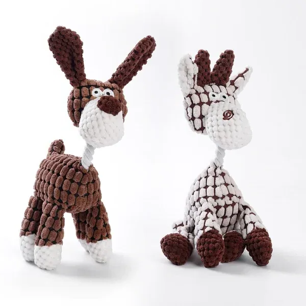 TitanPlush™ Durable Plush Toy for Aggressive Chewers