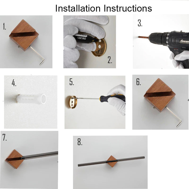 Modern Stainless Steel Bathroom Towel Holder Rack