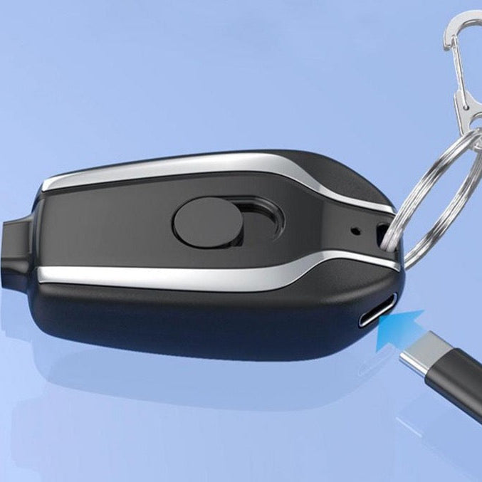 KeyVolt Mini Keychain Power Bank 1500mAh
