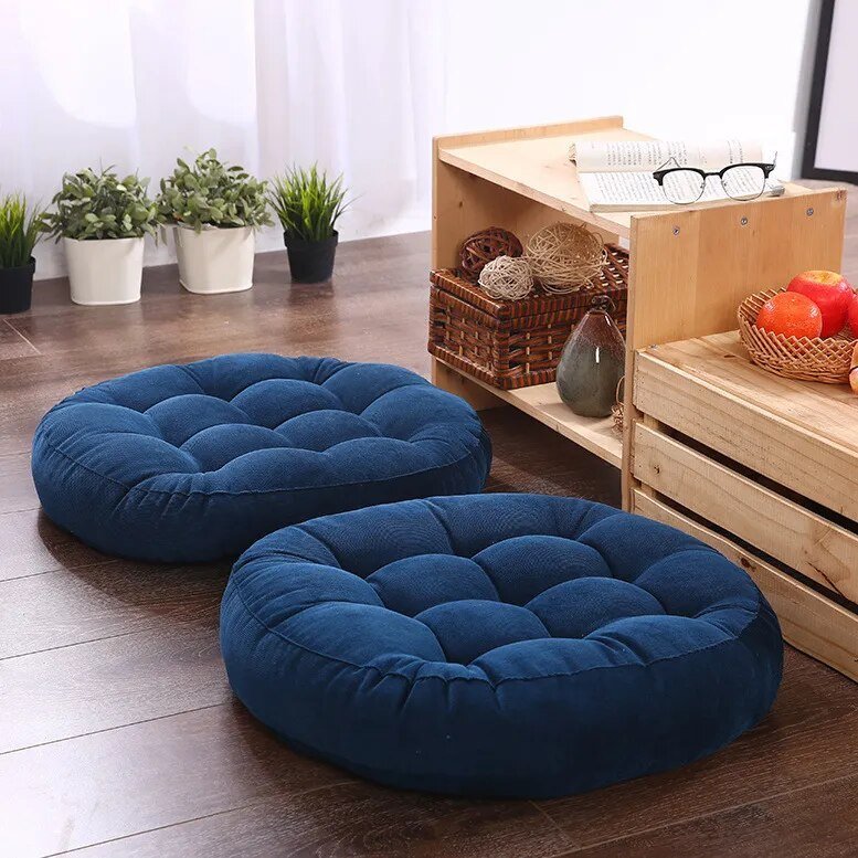ZenRest – Japanischer Futon-Stil Bodenkissen mit dickem PU-Schaum-Komfort