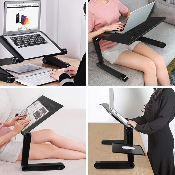 FlexStand – 360° Adjustable Ergonomic Laptop Stand (7–21")