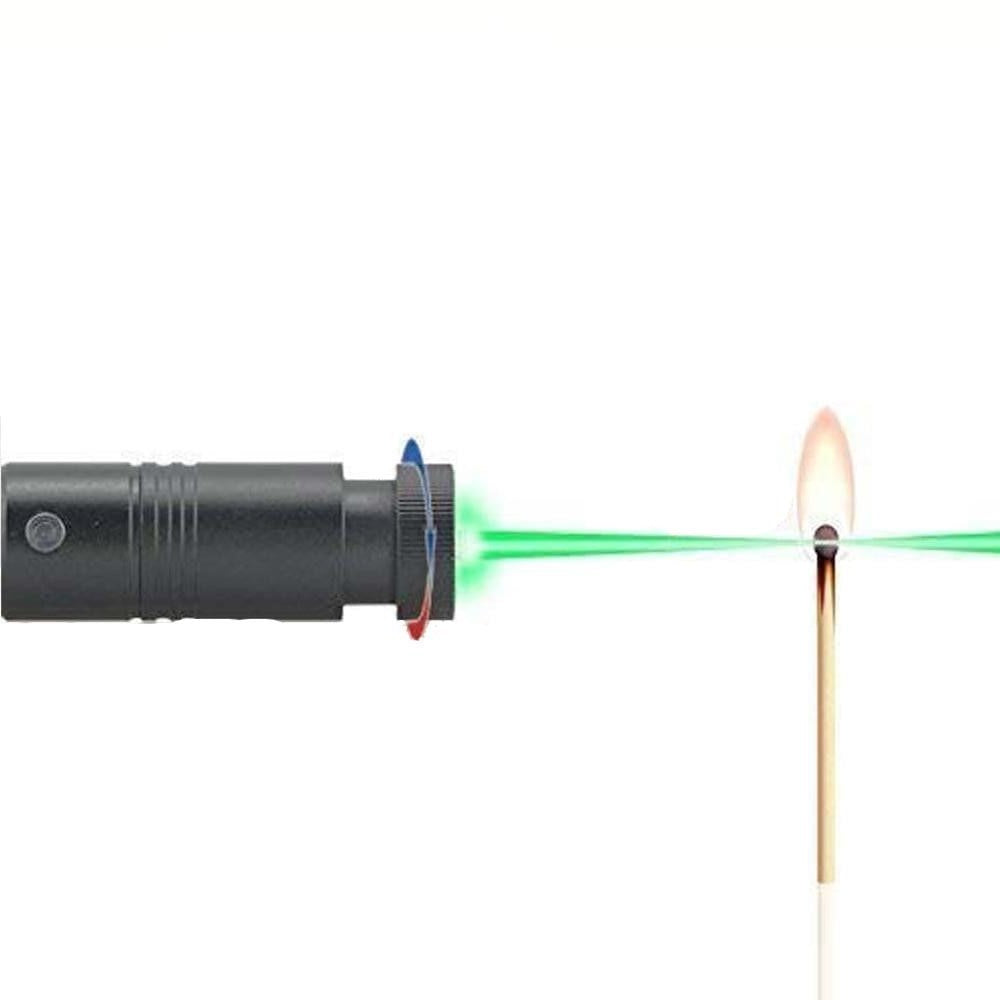 Adjustable Focus Laser Pointer with Safety Lock