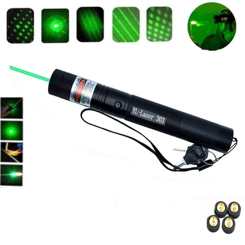 Adjustable Focus Laser Pointer with Safety Lock