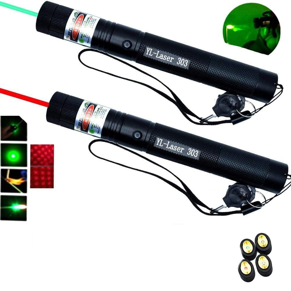 Adjustable Focus Laser Pointer with Safety Lock