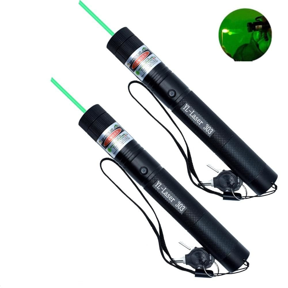 Adjustable Focus Laser Pointer with Safety Lock