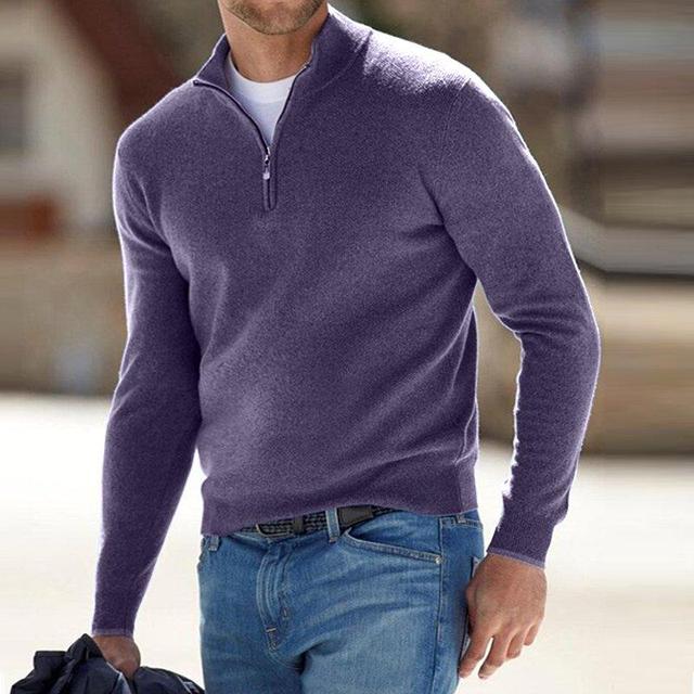 Torino Merino Wool V-Neck Sweater for Men