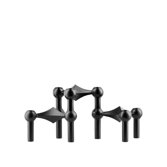 TriForma – Skulpturaler Metall-Kerzenhalter für 3 Kerzen