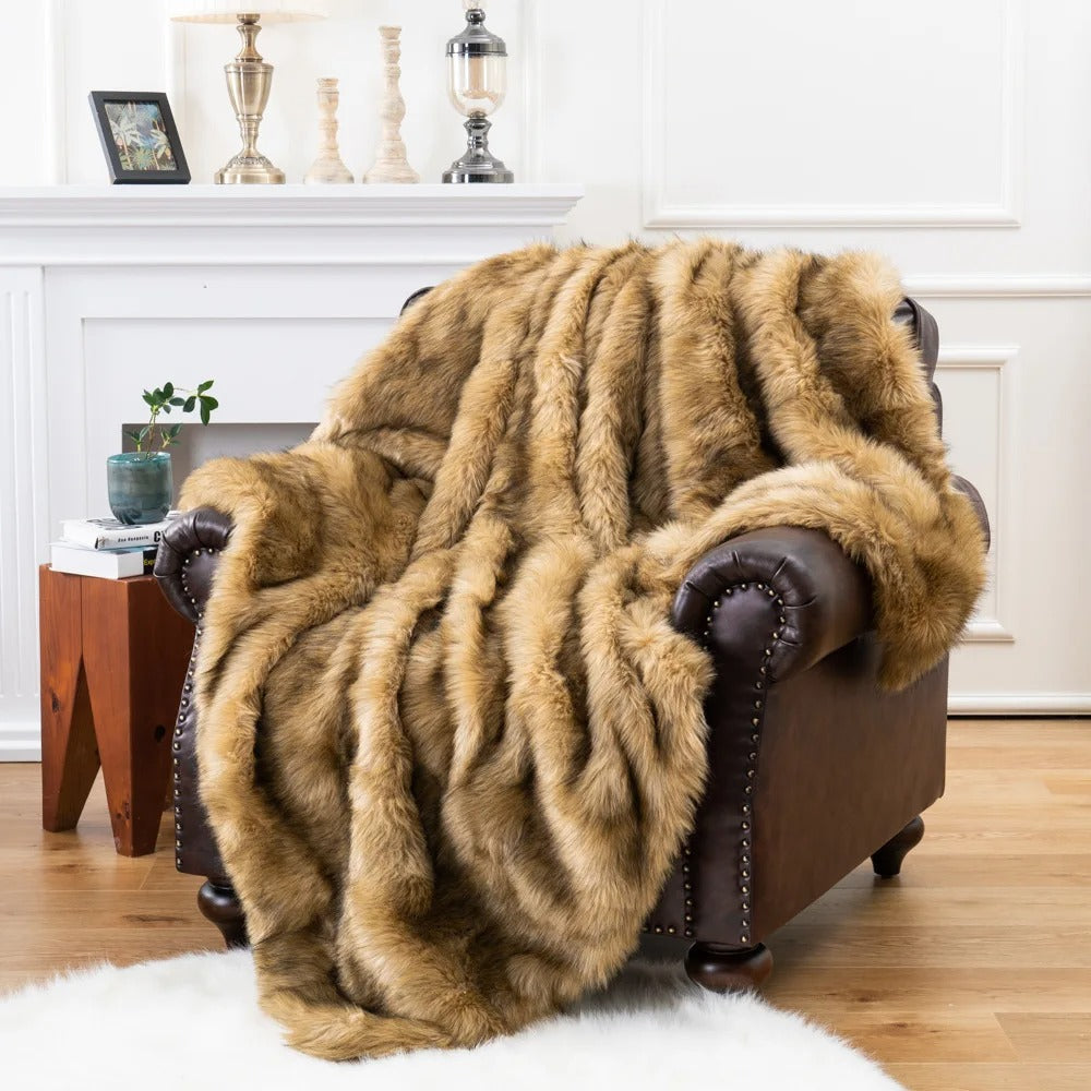 GlowFur - Stylish Faux Fur Blanket