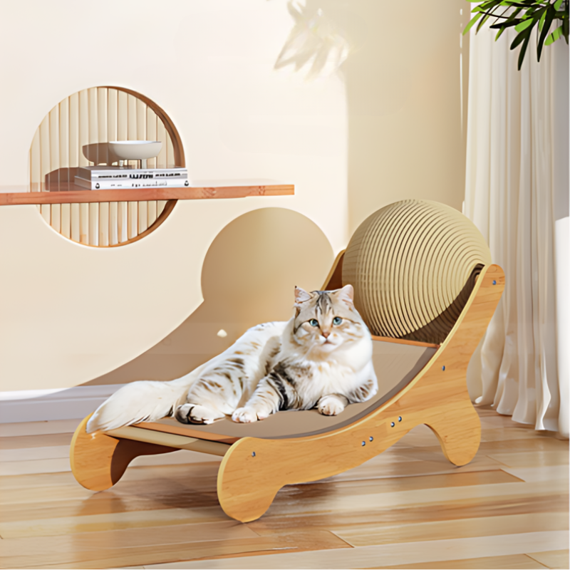 KittyCove™ – All-in-One Cat Scratcher & Relaxation Haven