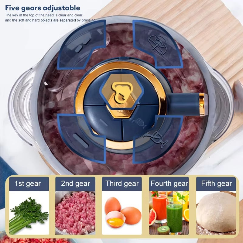 PowerGrind™ 500W Electric Meat Grinder – Heavy Duty Stainless Steel Grinder