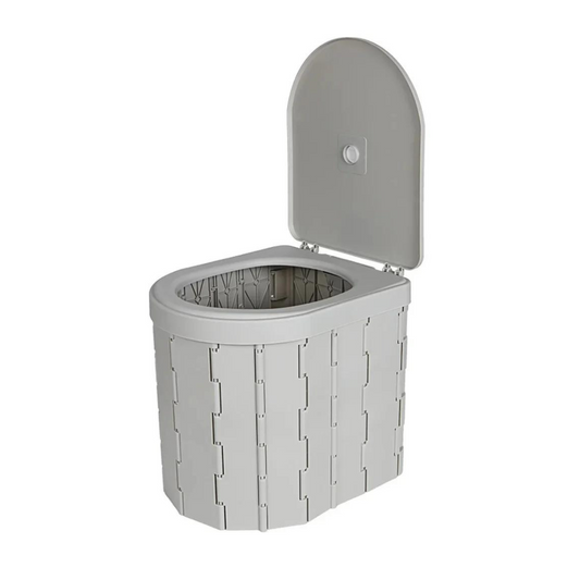 TravelEase Foldable Portable Camping Toilet