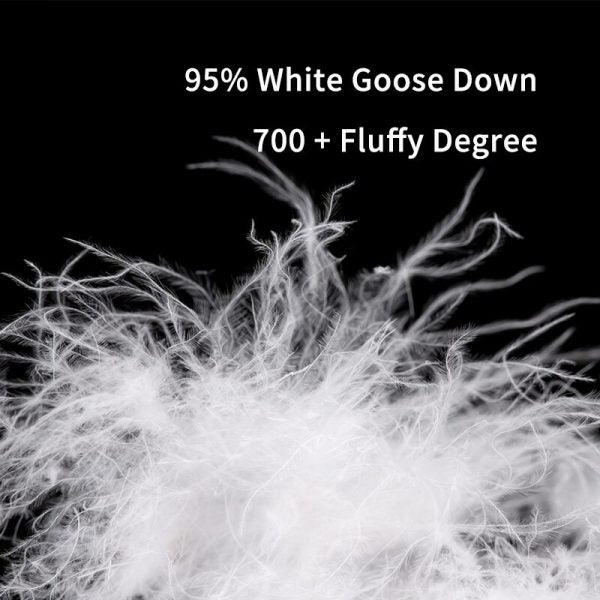 Outdoor Thermal Goose Down Pants – Full-Zip Insulated Winter Trousers