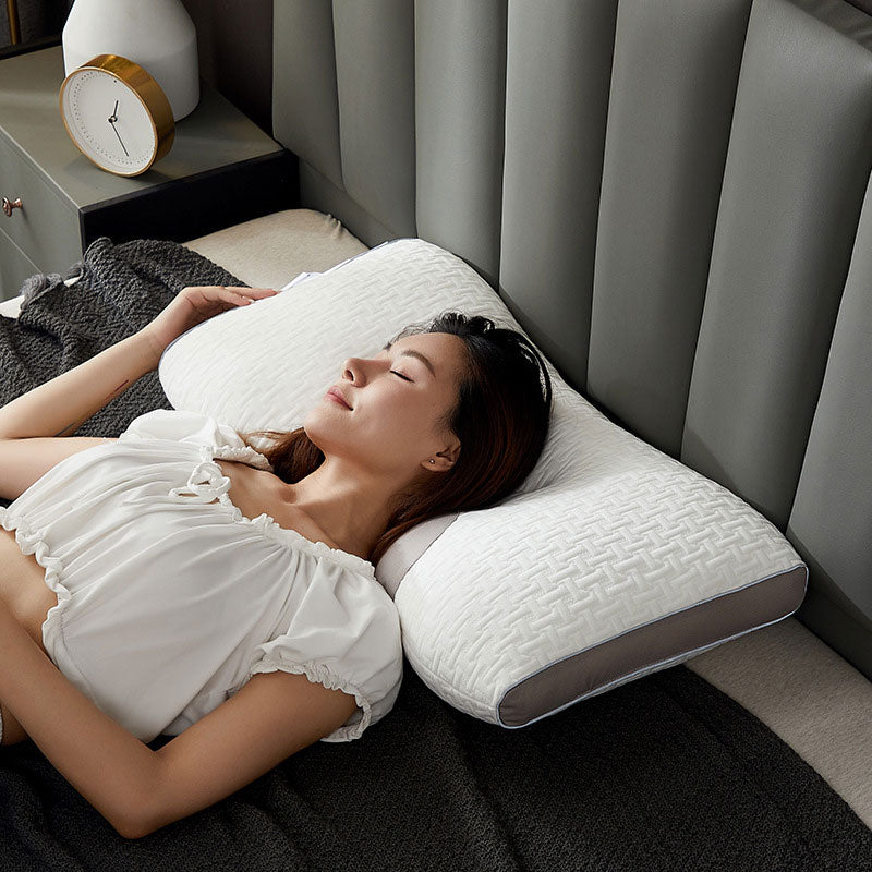 AlignRest™ Hybrid Pillow – Ergonomic Neck Support for Back & Side Sleepers