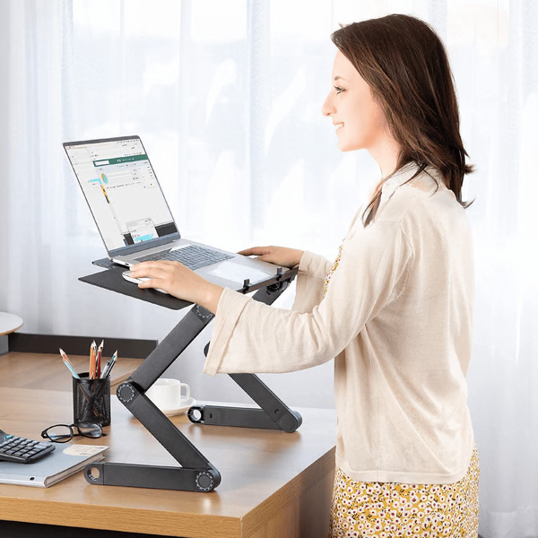 FlexStand – 360° Adjustable Ergonomic Laptop Stand (7–21")