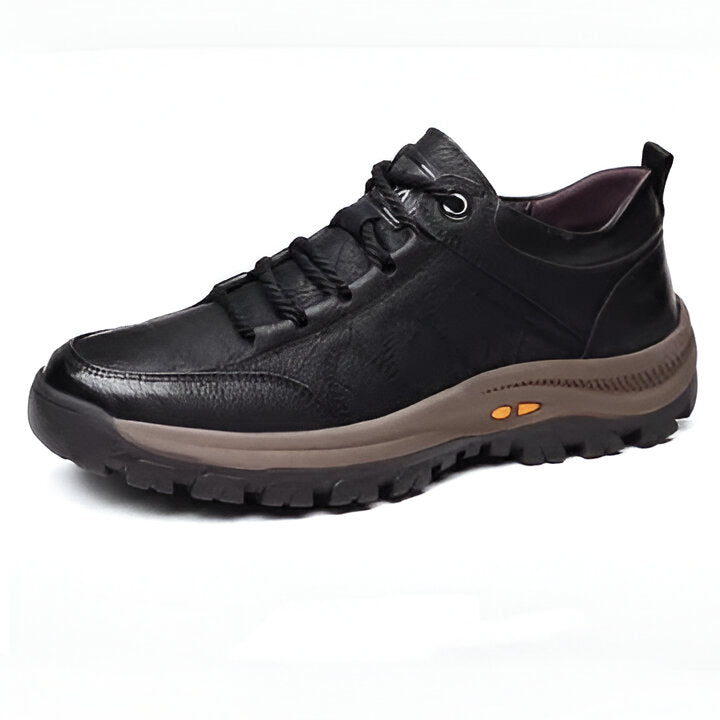 StrideEase™ Men’s Casual Leather Shoes with Arch Support