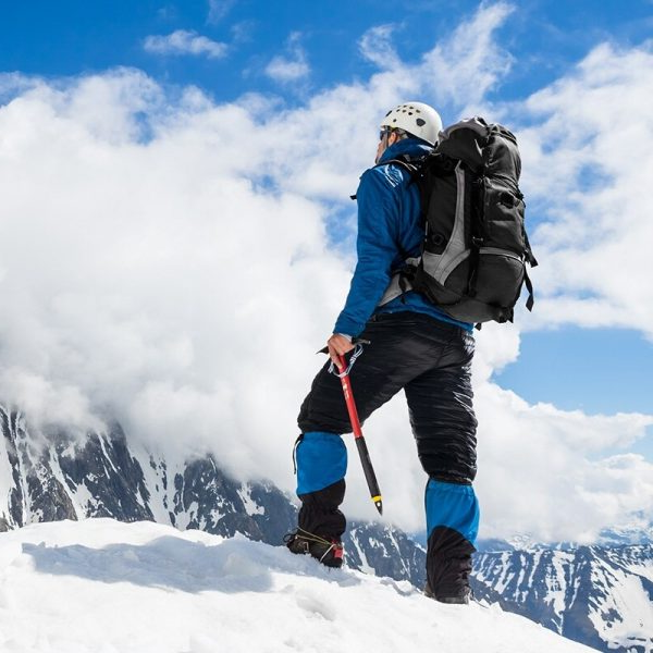 Outdoor Thermal Goose Down Pants – Full-Zip Insulated Winter Trousers