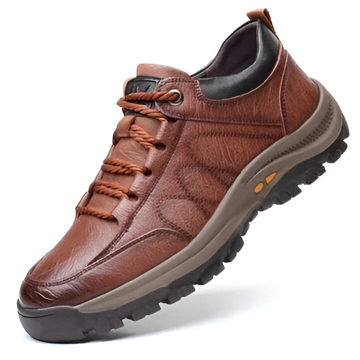 StrideEase™ Men’s Casual Leather Shoes with Arch Support