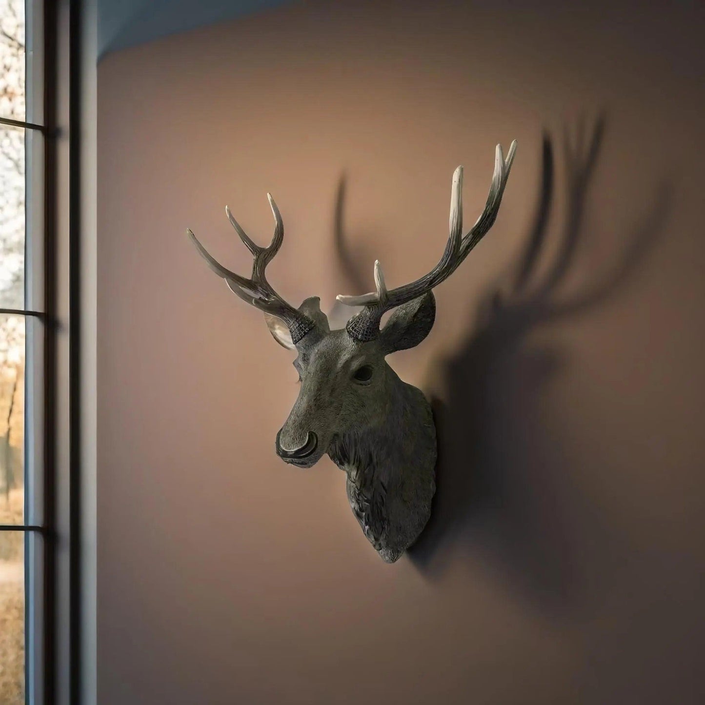 RoyalAntler - Majestic Deer Head Decor