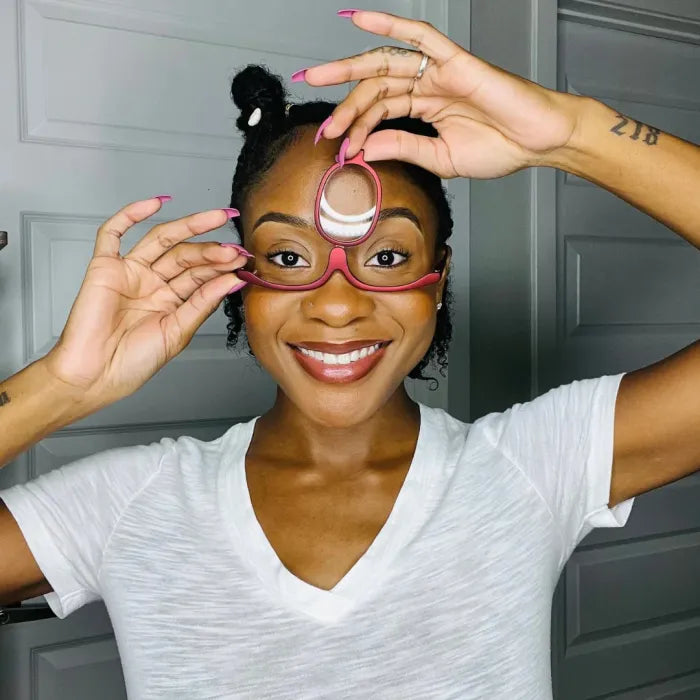 Rotating Makeup Magnifying Glasses