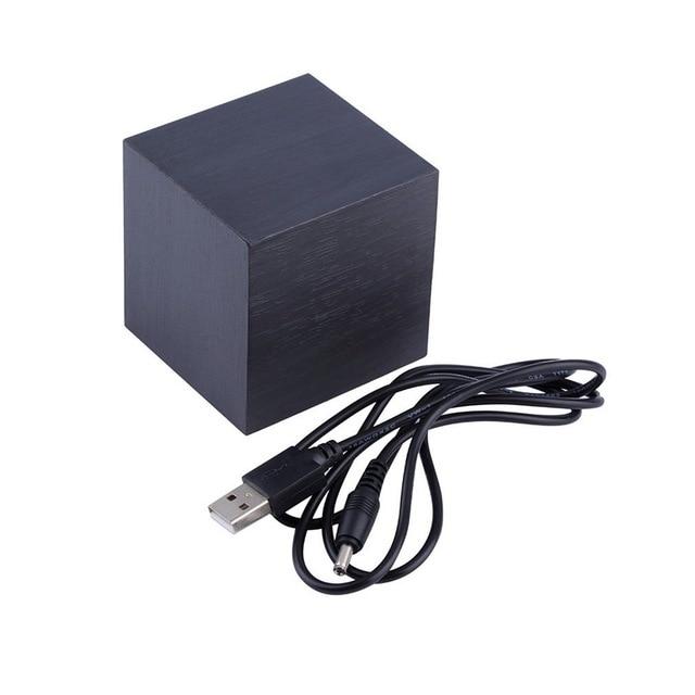 LumiCube – Minimalist LED Alarm Clock with Sound Activation