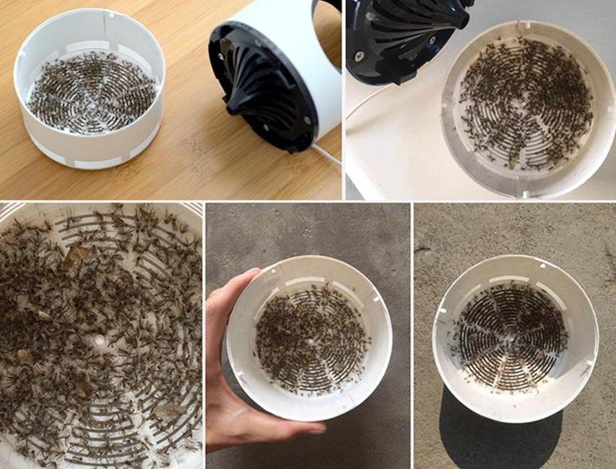 Electric UV Mosquito Trap Indoor Insect Catcher Lamp