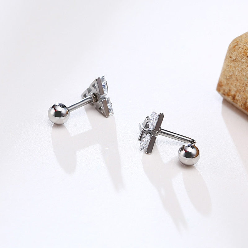 Triangle | Minimalist Triangle Stud Earrings