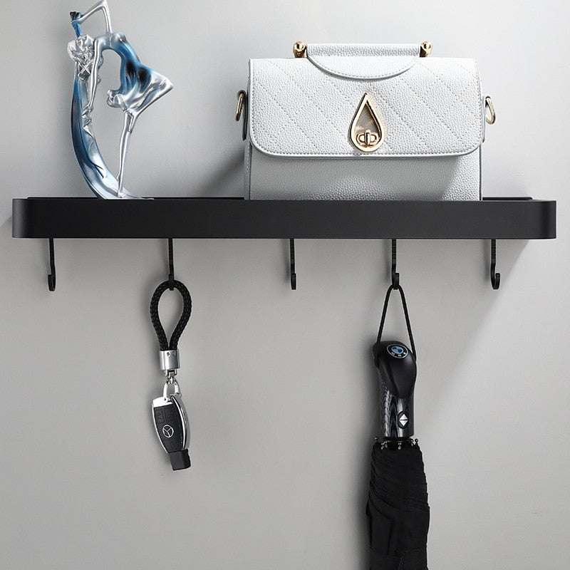 AeroRack Modern Wall Shelf – Sleek Aluminum Storage Rack