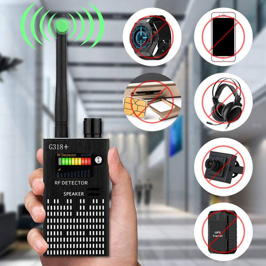 Portable RF Signal Detector Hidden Camera and GPS Finder