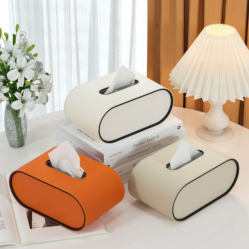 EliteLuxe – Leather Tissue Box Holder