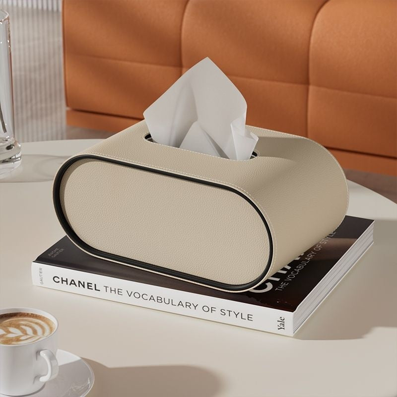 EliteLuxe – Leather Tissue Box Holder