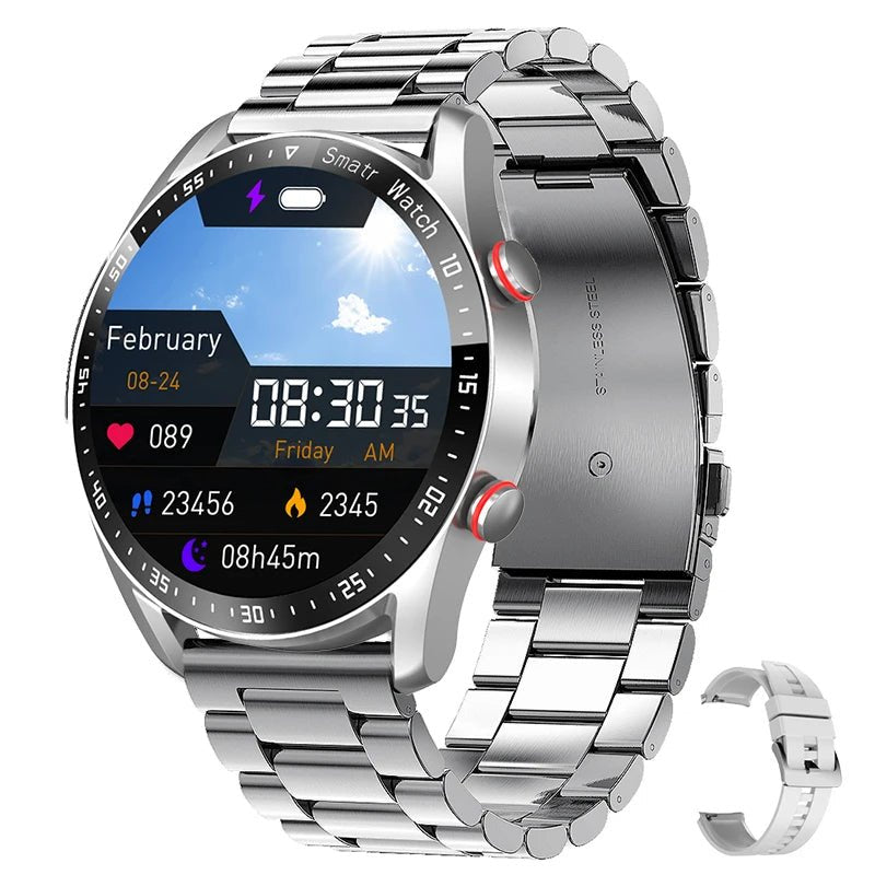 Health Monitoring Smartwatch – Multi-Function Fitness & Wellness Tracker
