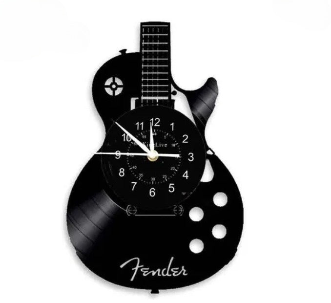 MelodyShape Guitar Design Wall Clock
