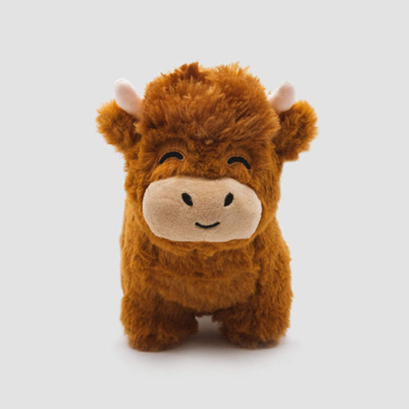 Highland Cow Plush Toy Soft Farm Animal Cuddle Toy