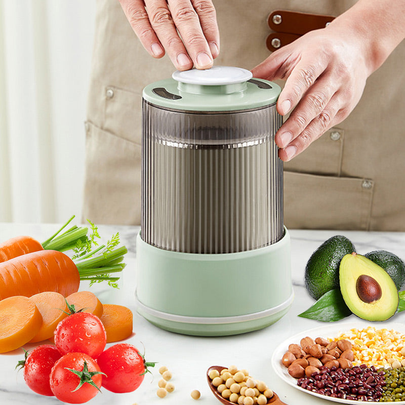 Double-Layer Electric Grain Grinder 500g Capacity