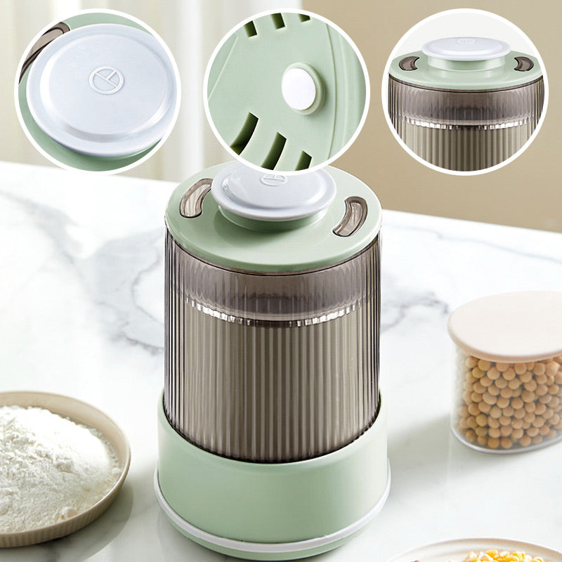 Double-Layer Electric Grain Grinder 500g Capacity