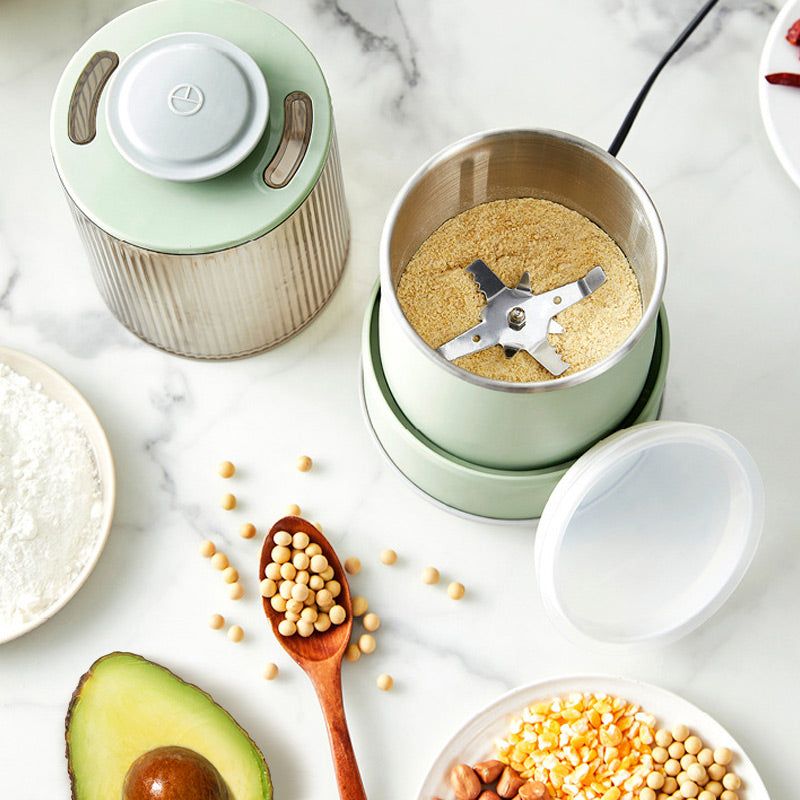 Double-Layer Electric Grain Grinder 500g Capacity