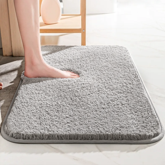 CloudLuxe – Thick Bathroom Mat with Non-Slip Bottom