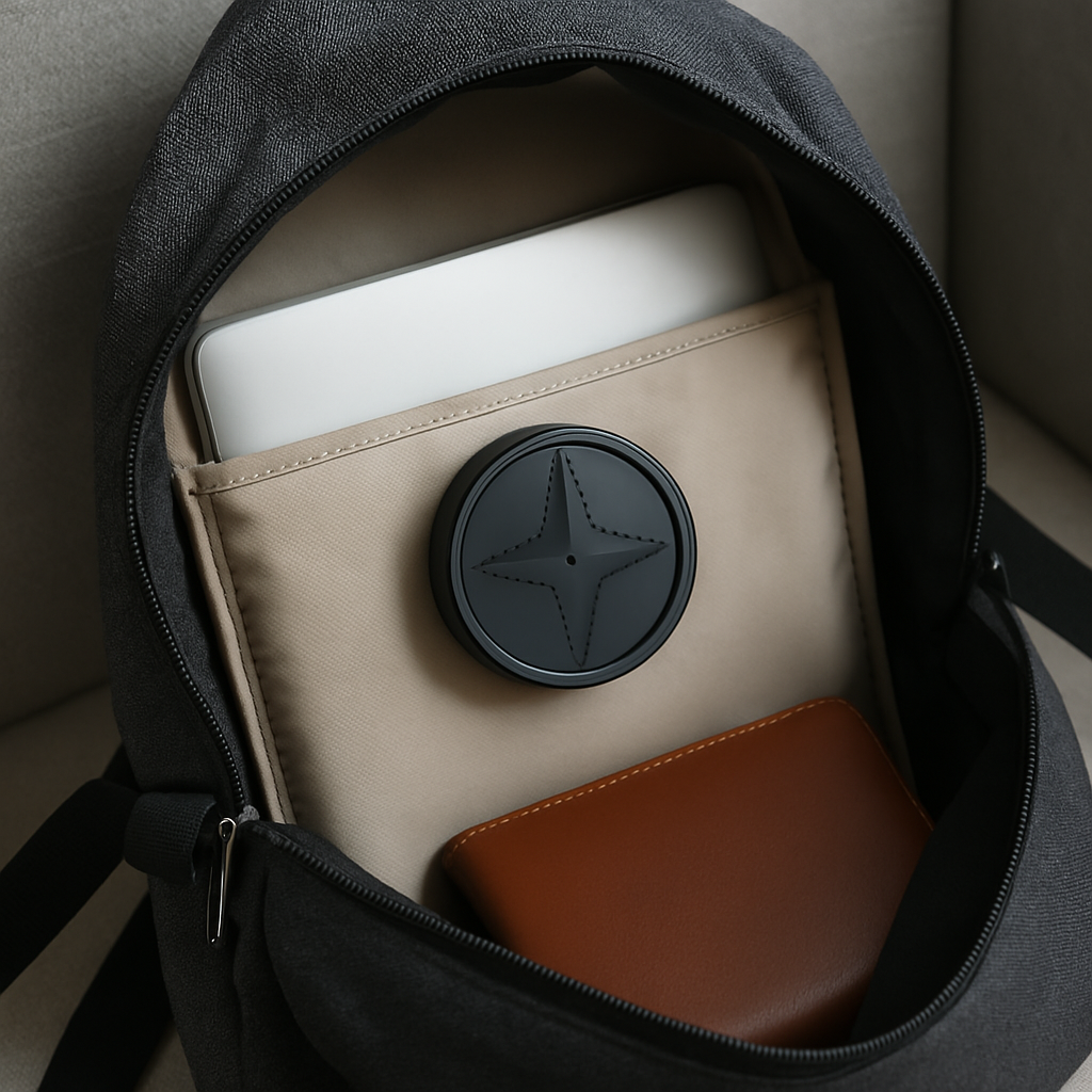 SecureTrack Mini Magnetic GPS Tracker – Real-Time Location for Vehicles, Pets & Valuables