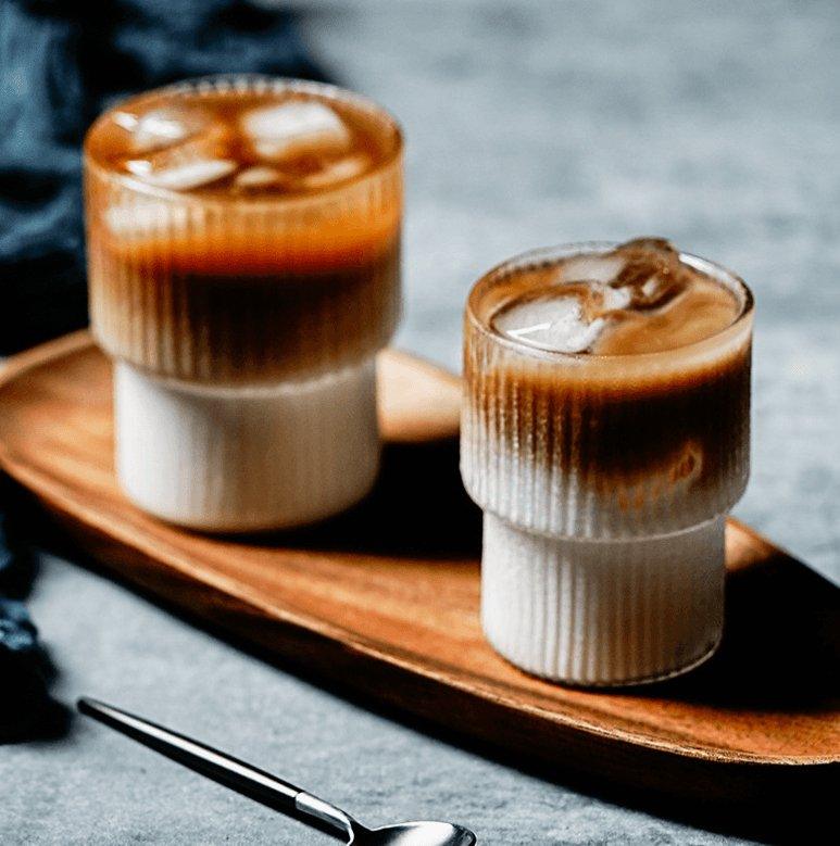 VetroVibes – Luxe geribbelde glazen set met stijlvolle charm