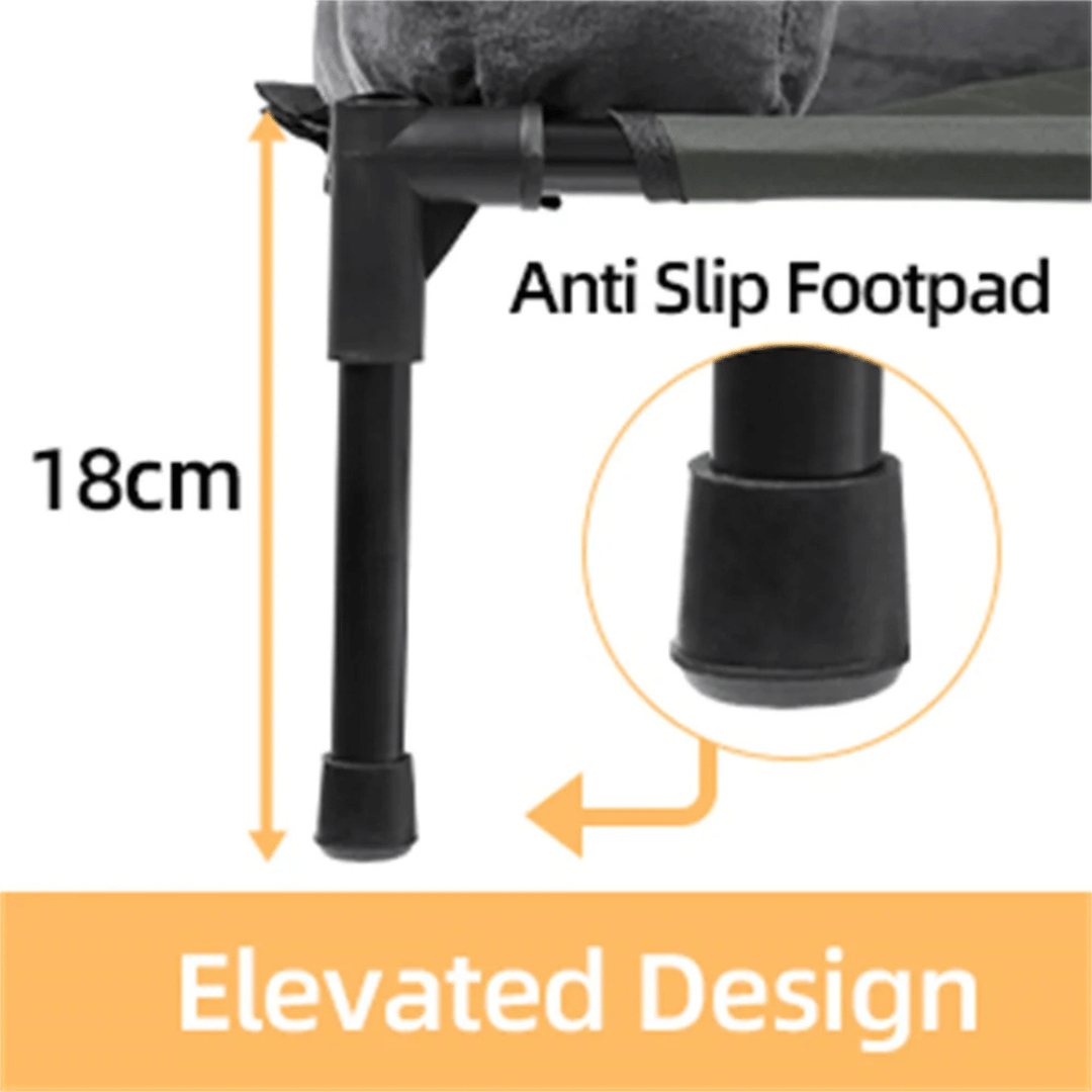 PawRest™ XL Raised Dog Bolster Bed for Large Dogs