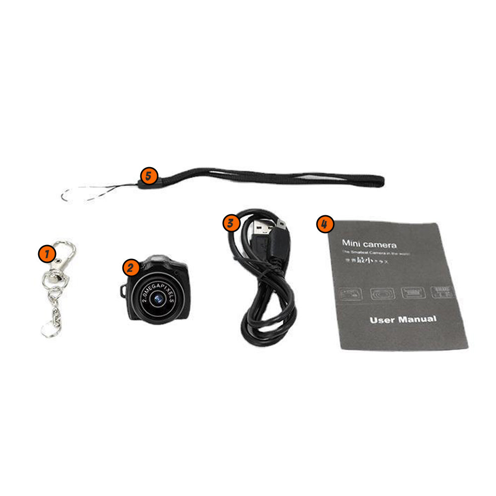 Compact Digital Video Camera With HD Recording